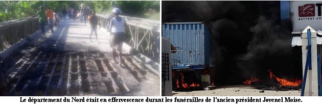 Cap Haïtien : funérailles présidentielles sur fond de protestations